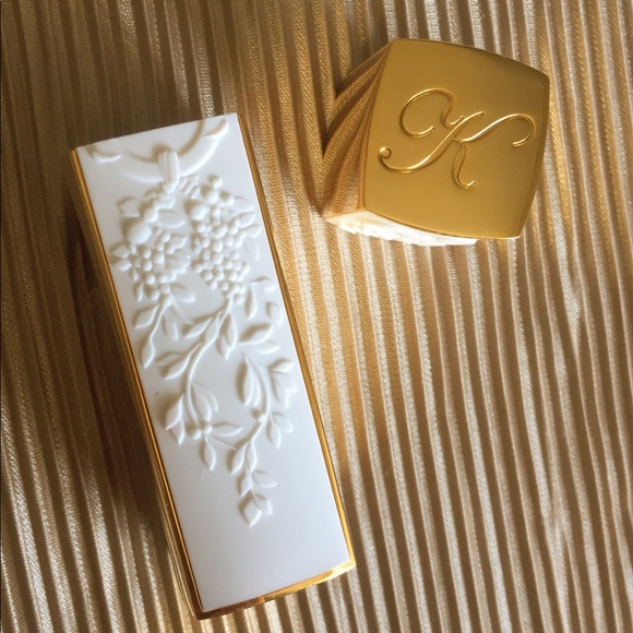 Other - KILIAN WHITE GOLD RAISED FLOWER TRAVEL CASE
